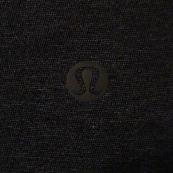 Lululemon Love Tee Size 4 Heathered Black Pima Cotton V-Neck - Picture 11 of 11